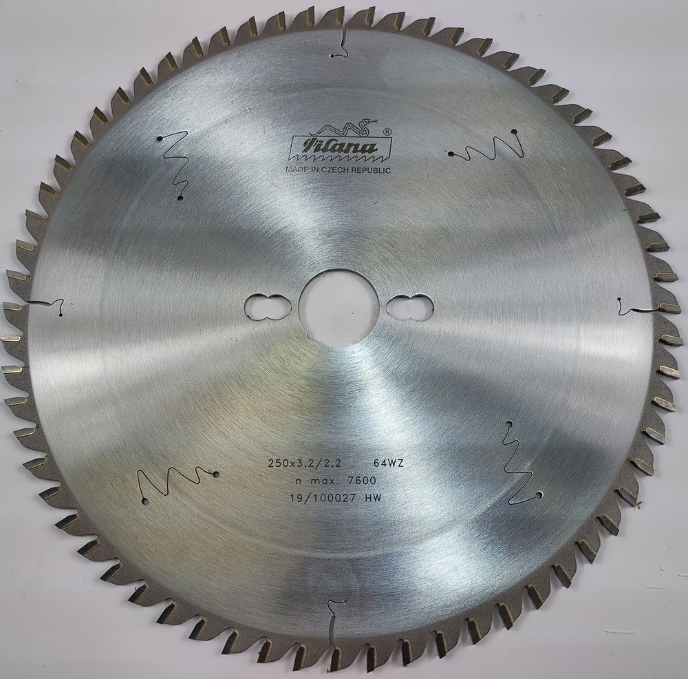 Пила дисковая TCT "Pilana" 250x3.2/2.2x30 z64 81-13 WZ