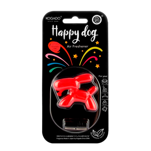 Ароматизатор полимерный Kogado Happy Dog на кондиционер Cherry 3307