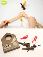 Набор из 2-х вешалок настенных sparrow, белые/черные