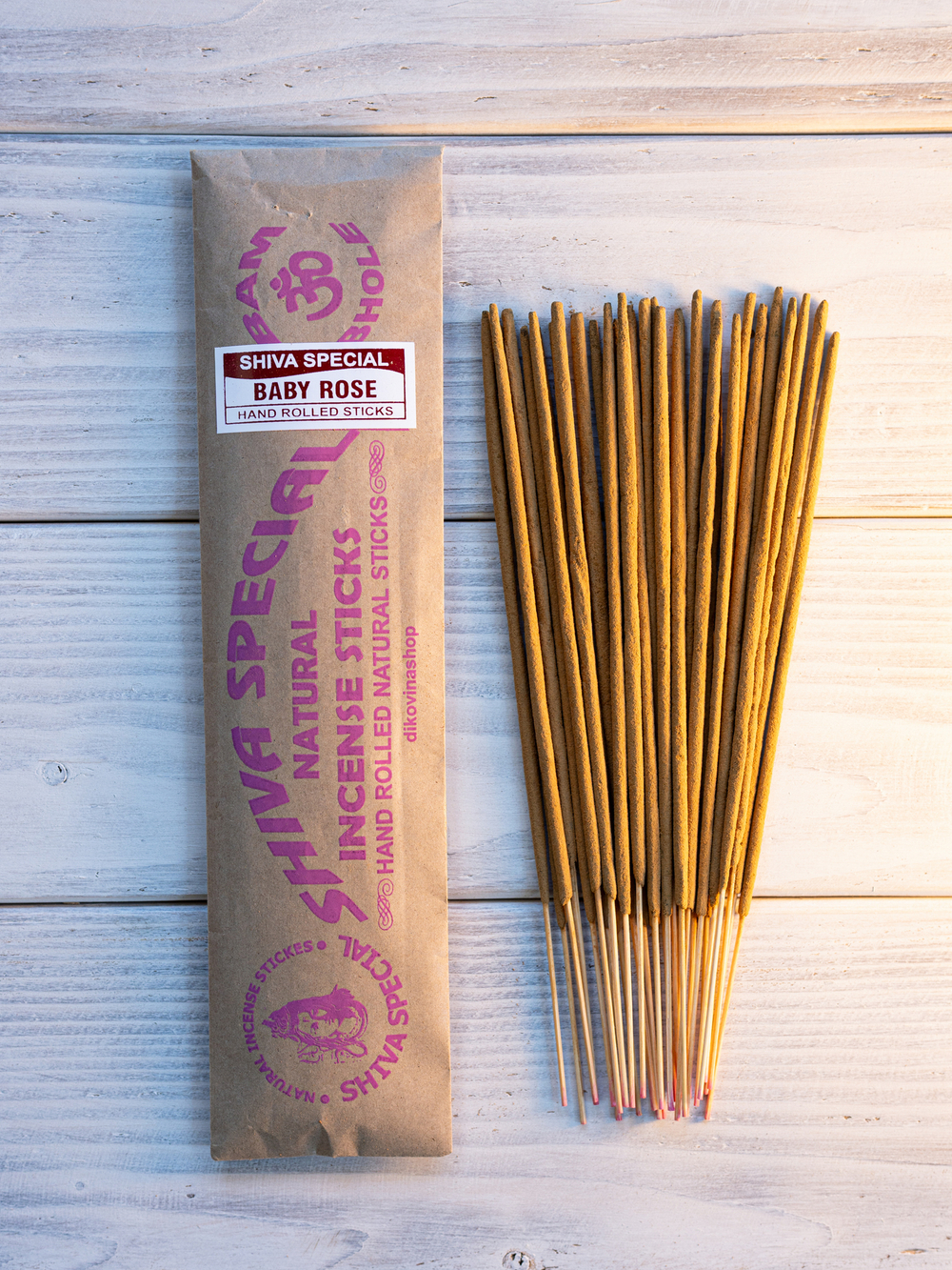 BABY ROSE индийские благовония-палочки (Shiva Special)