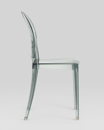 Стул Victoria Ghost прозрачный серый