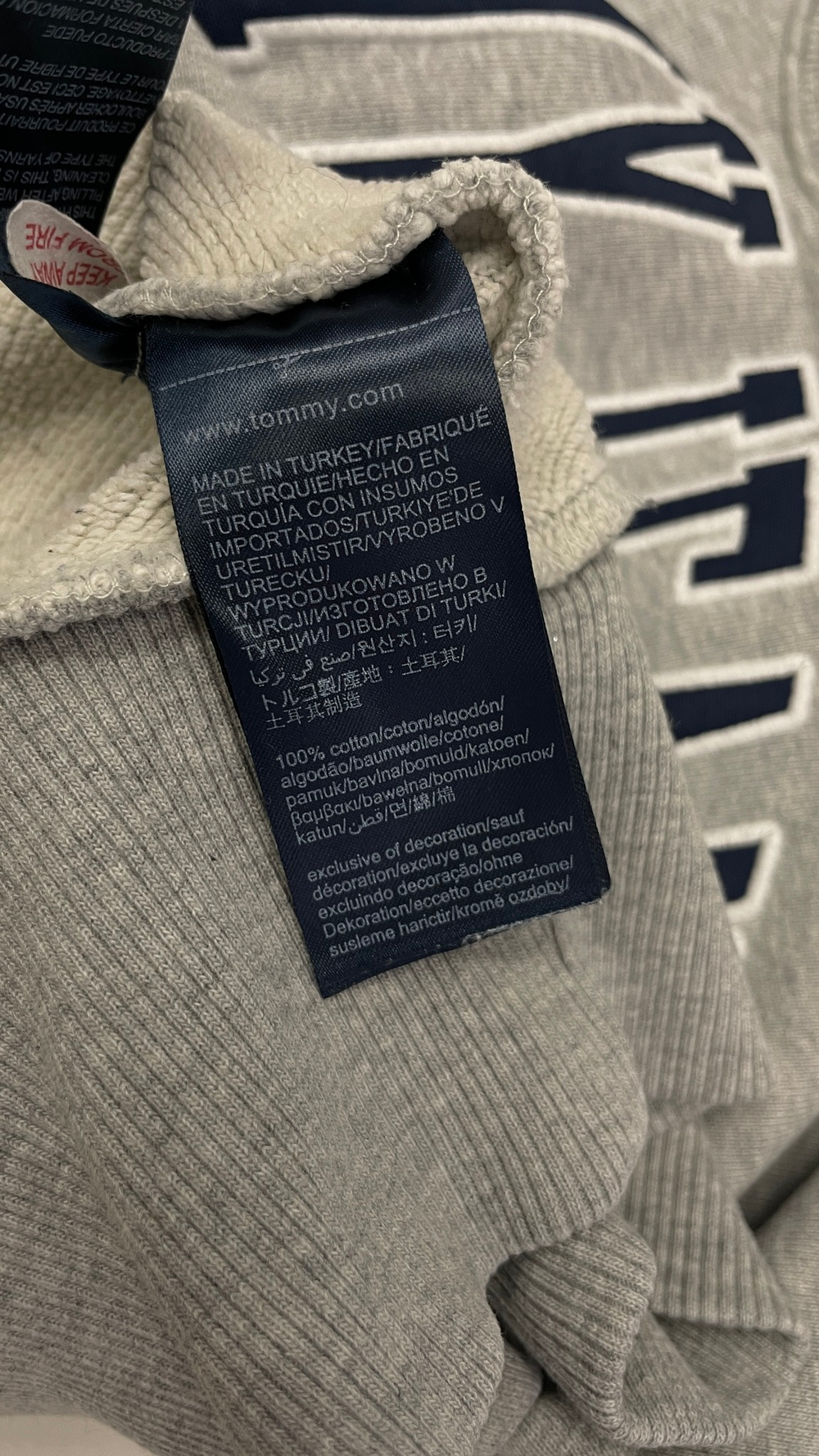 Толстовка Tommy Hilfiger
