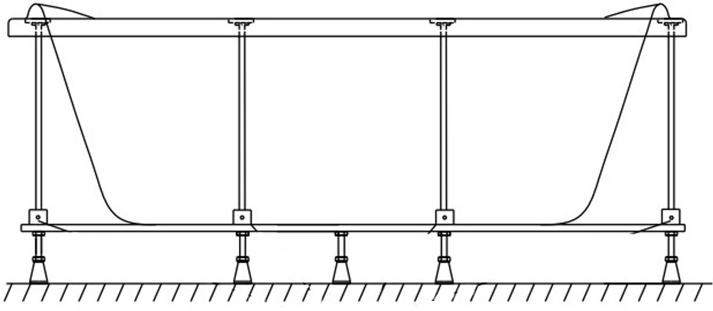 Каркас для ванны 1Marka Trapani 140*140 из каталога Каркасы для ванны