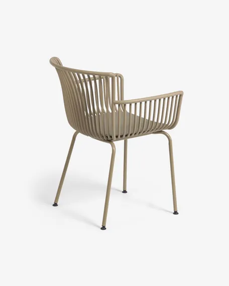 Уличный стул Surpika бежевый | La Forma | Испания | Купить в Hallberg.ru