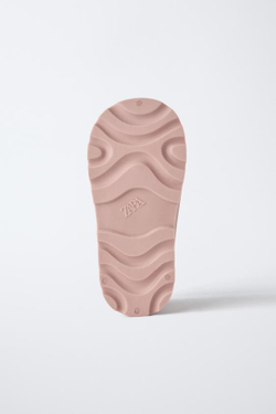 ZARA РЕЗИНОВЫЕ САПОГИ, РОЗОВЫЙ