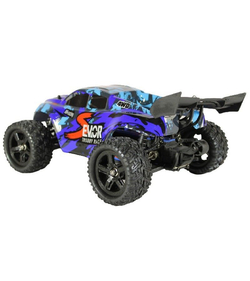 Радиоуправляемая трагги Remo Hobby S EVO-R Brushless V2.0 (синяя) 4WD 2.4G 1/16 RTR