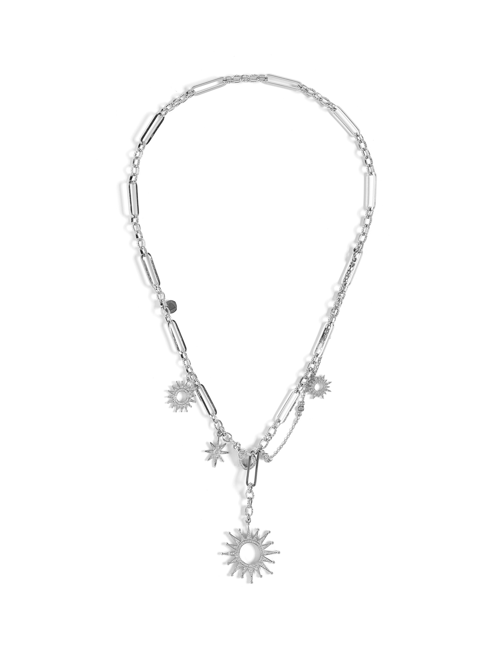 Колье "Sun balance" Silver