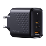 Сетевое зарядное устройство VOLTME Revo 67 мощностью 67 Вт (2 USB-C, USB-A) (GaN) Многопортовый мощный адаптер питания. Есть поддержка PD 3.0, QC 4+ и PPS