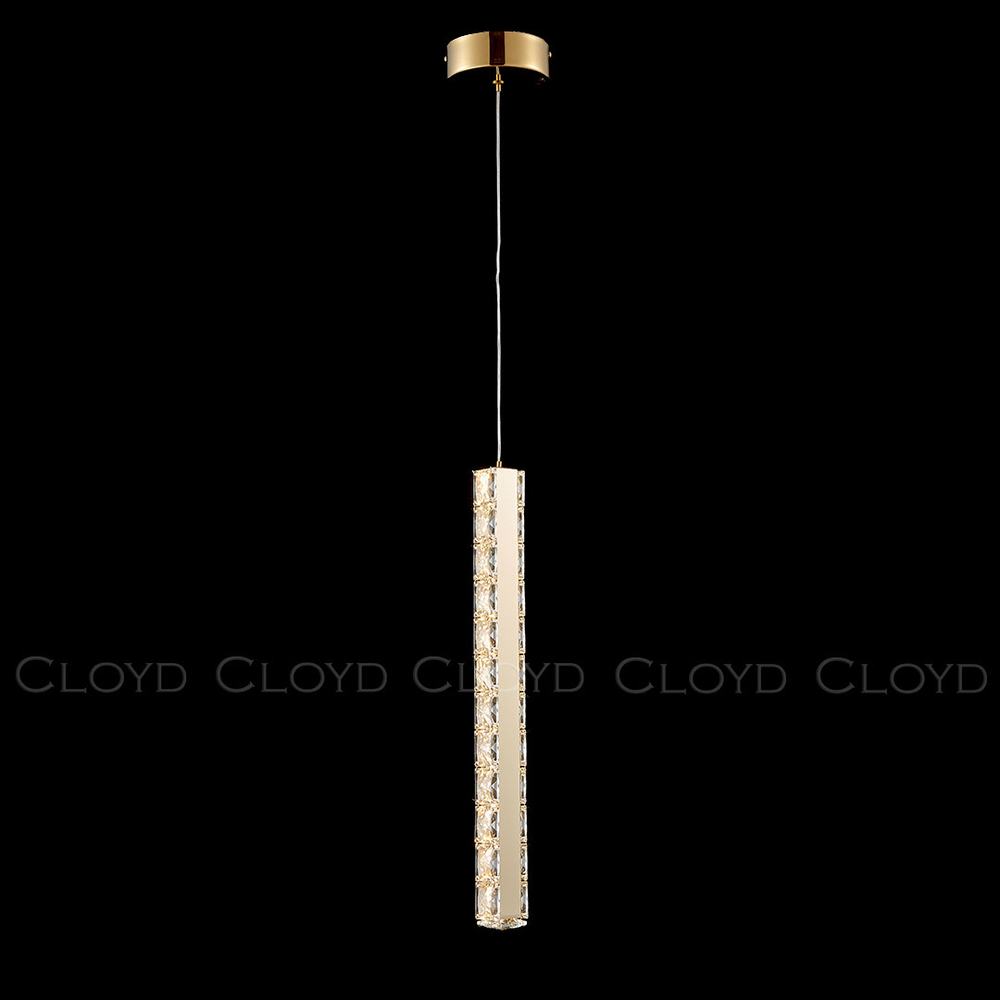 Подвесной светильник Cloyd ELATA P1 / выс. 55 см - золото (арт.11560)