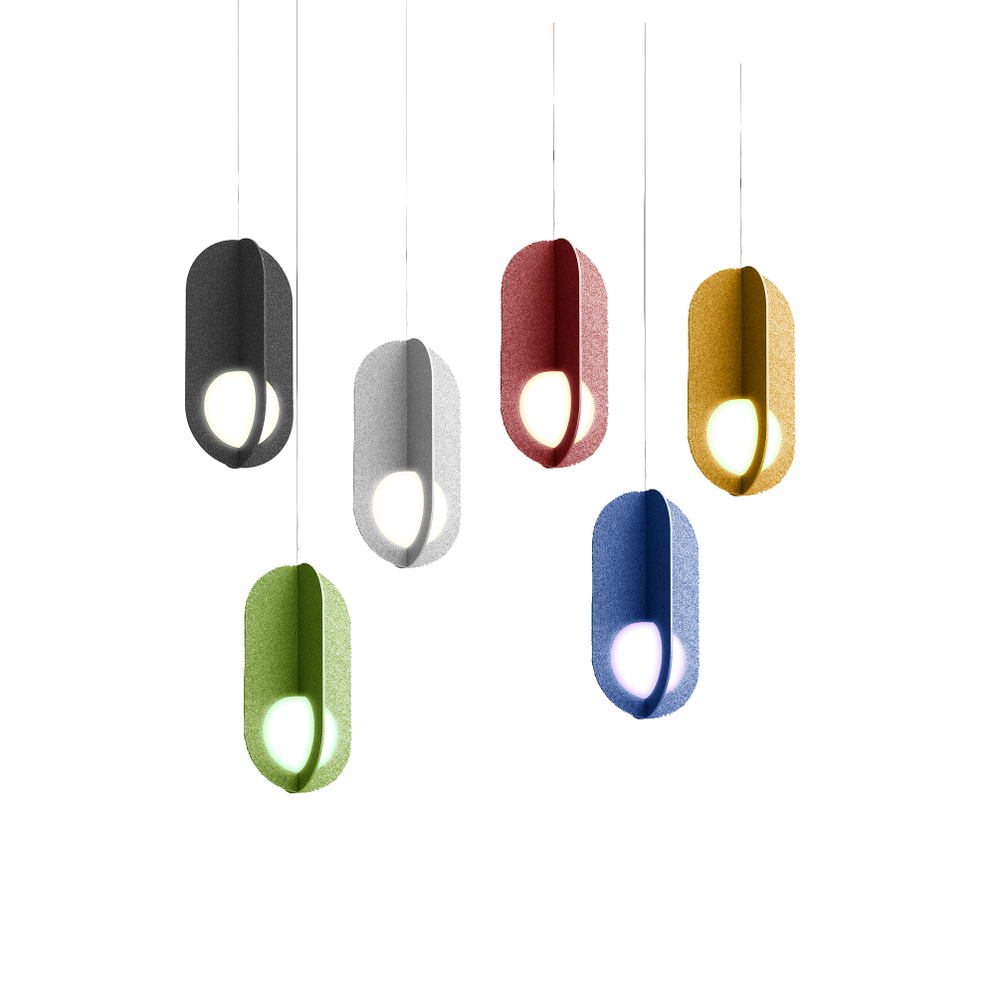 Pendant design lamp Quadrant by Eureka Lighting