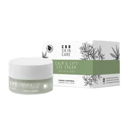 Антистресс лифтинг-крем для контура глаз с маслом cbd