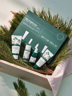 ROUND LAB Набор миниатюр с экстрактами сосны и центеллы Pine Calming Cica Trial Kit