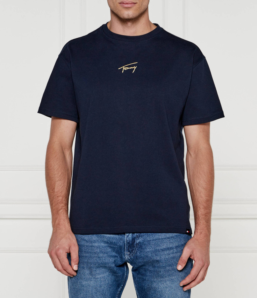 Футболка Tommy Jeans - темно-синий(DM0DM19692)