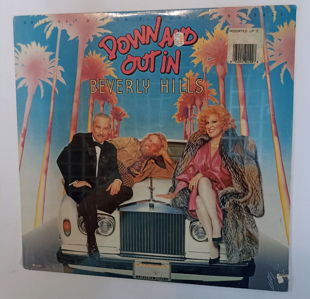 Винтажная виниловая пластинка LP Down And Out In Beverly Hills (USA 1986) (Sealed)