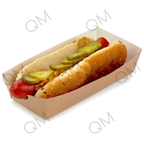 Упаковка для хот-догов ECO HD (800 шт/кор 16 уп, 50 шт ) р-р 40*70*165 мм