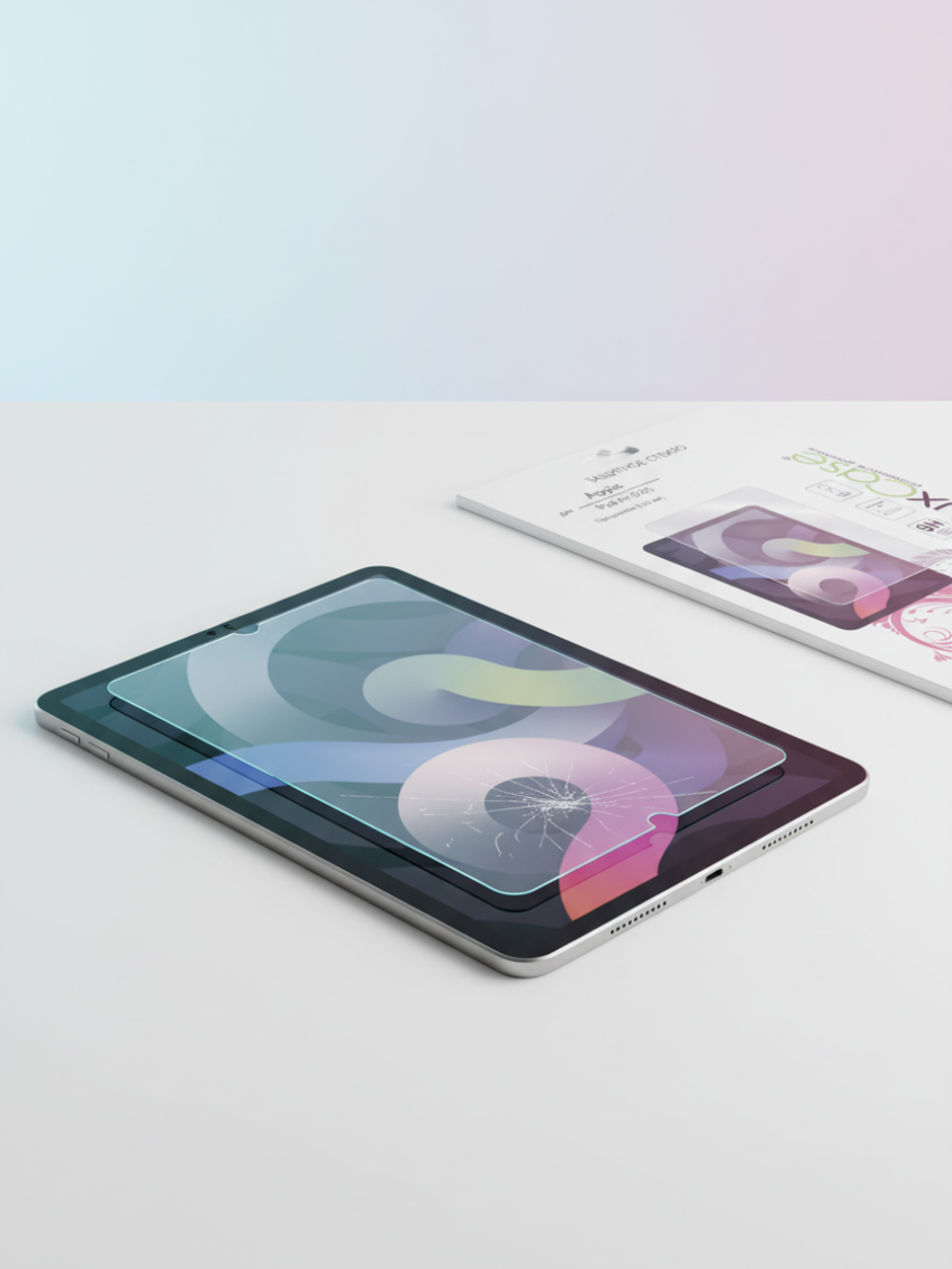 Защитное стекло LuxCase для Apple iPad Air 2020 10.9" для Apple iPad Air 10.9 (2020)