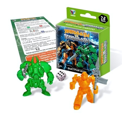 Игра настольная "Звероботы против Техноботов" Конг и Самуро (Р.С.)