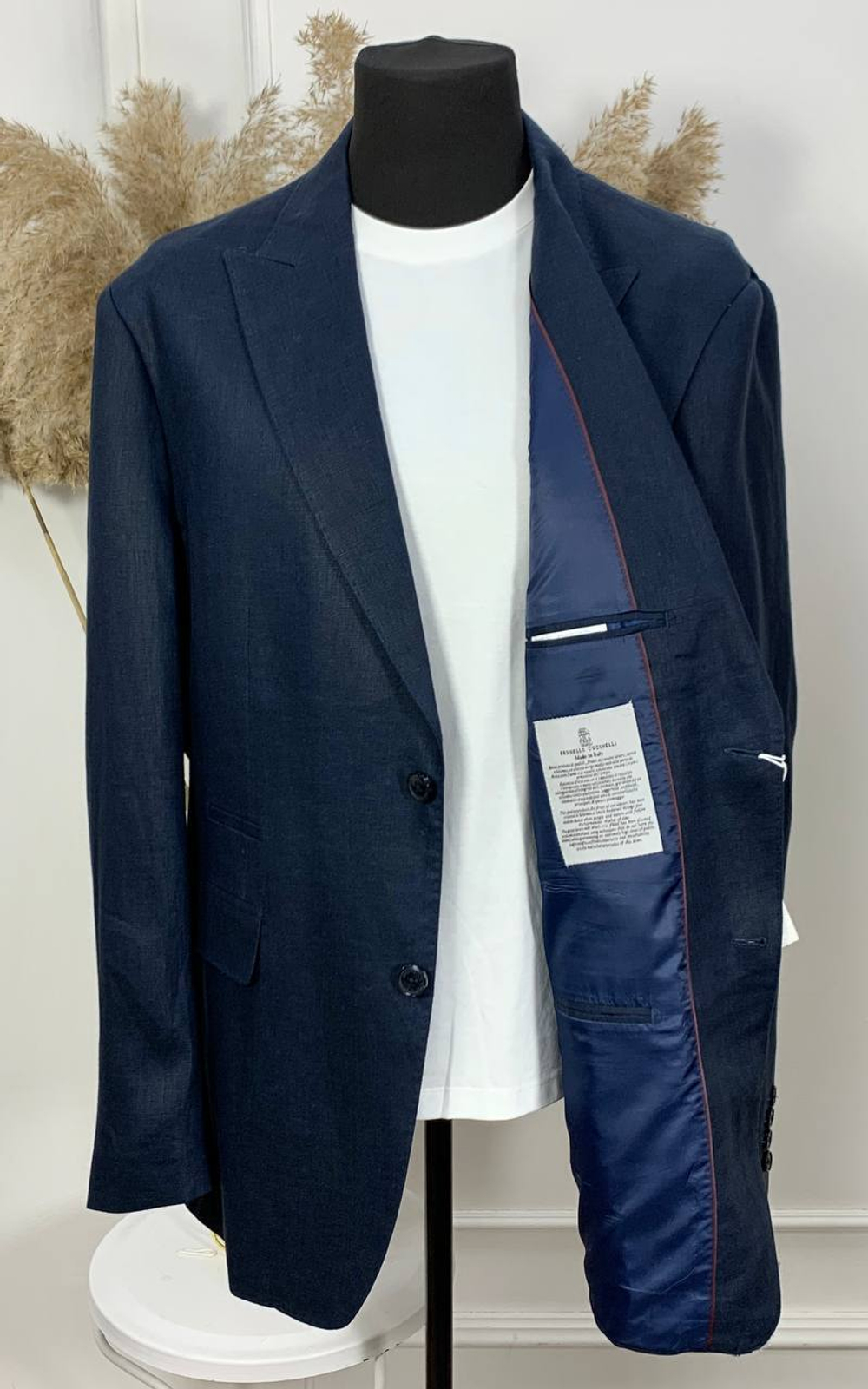 Льняной костюм Brunello Cucinelli