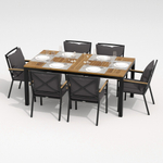 Стул Ideal Patio ФЕСТА плюс антрацит - каркас карбон