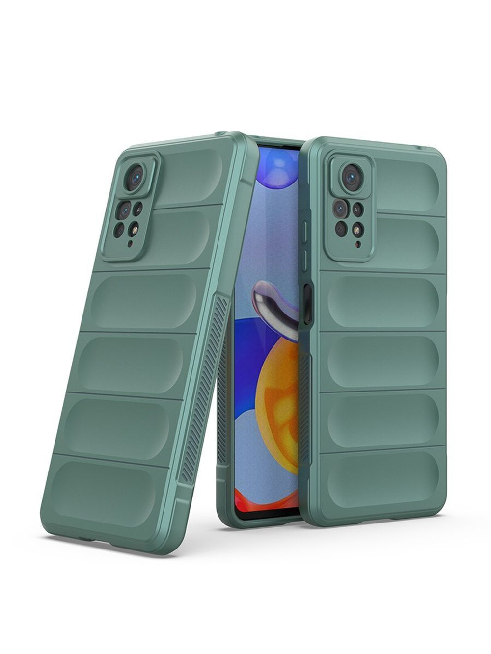 Противоударный чехол Flexible Case для Xiaomi Redmi Note 11 Pro