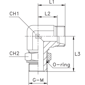 Штуцер FRG90 DL35 BSP 1.1/4 (корпус)