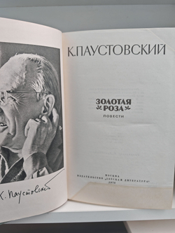 Паустовский К. Золотая роза. Разливы рек (комплект из 2-х книг)