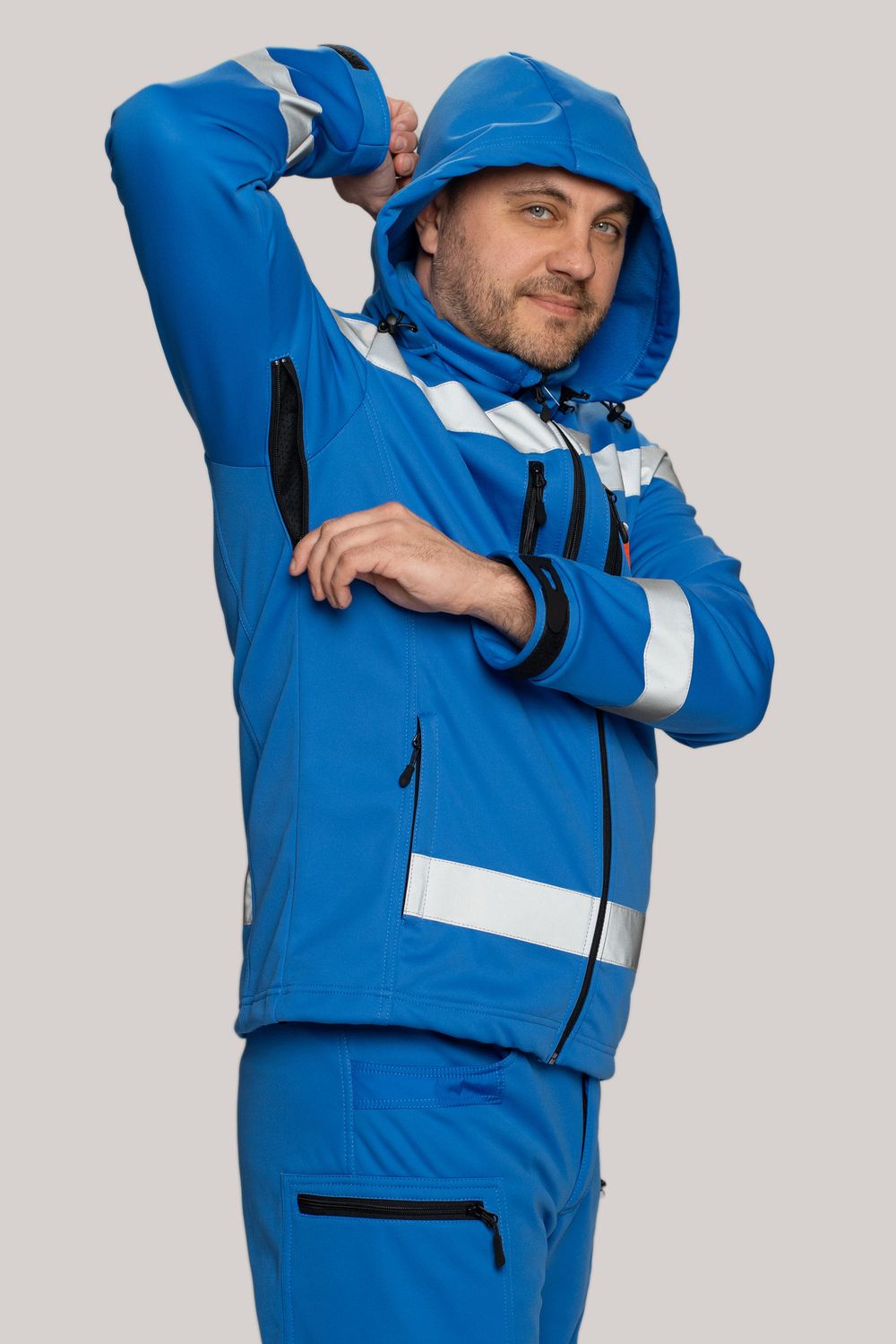 Куртка демисезонная мужская Скорая помощь MedicLine SOFTSHELL