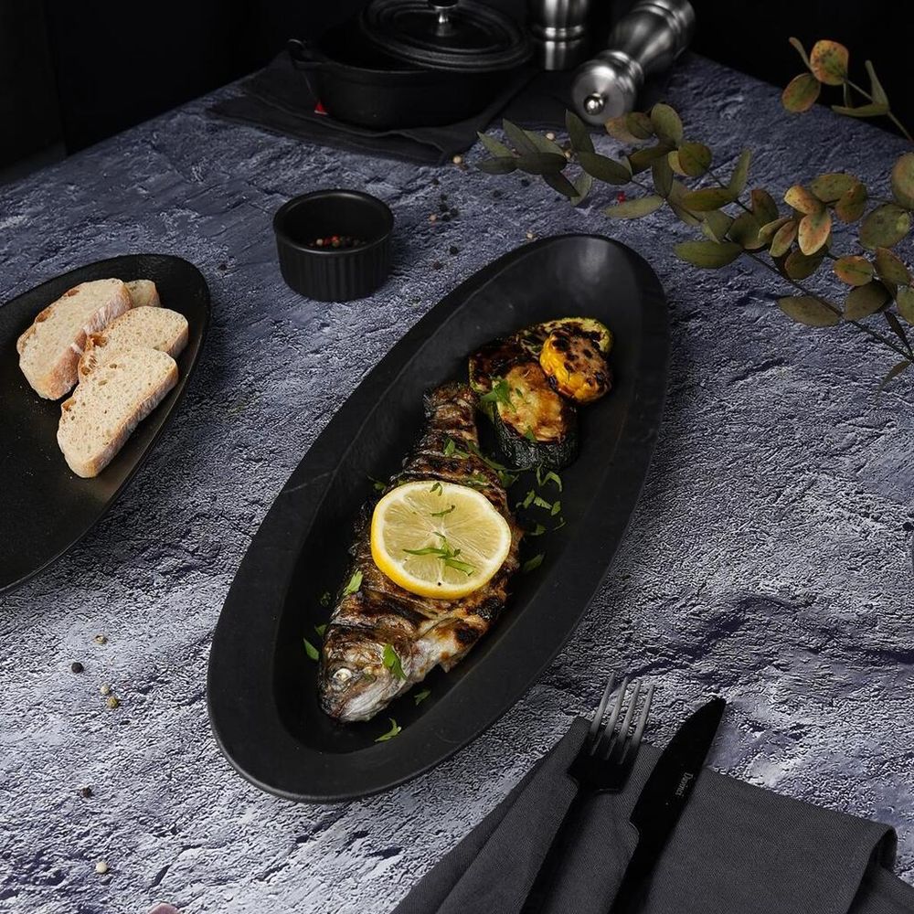 Блюдо овальное 46,3*17,4 см h4,2 см   P.L. Proff Cuisine [3]