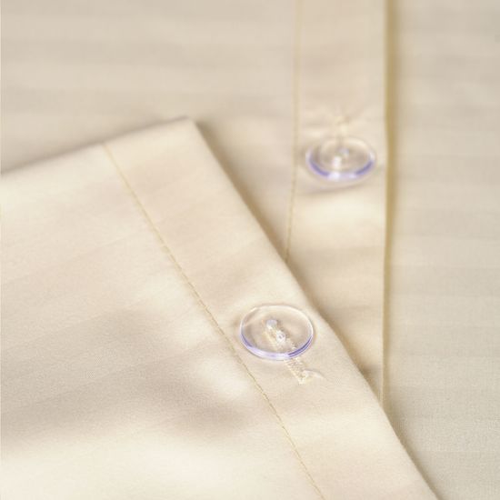 Простыня на резинке Ivory, 90x200х30, страйп полисатин HOMY