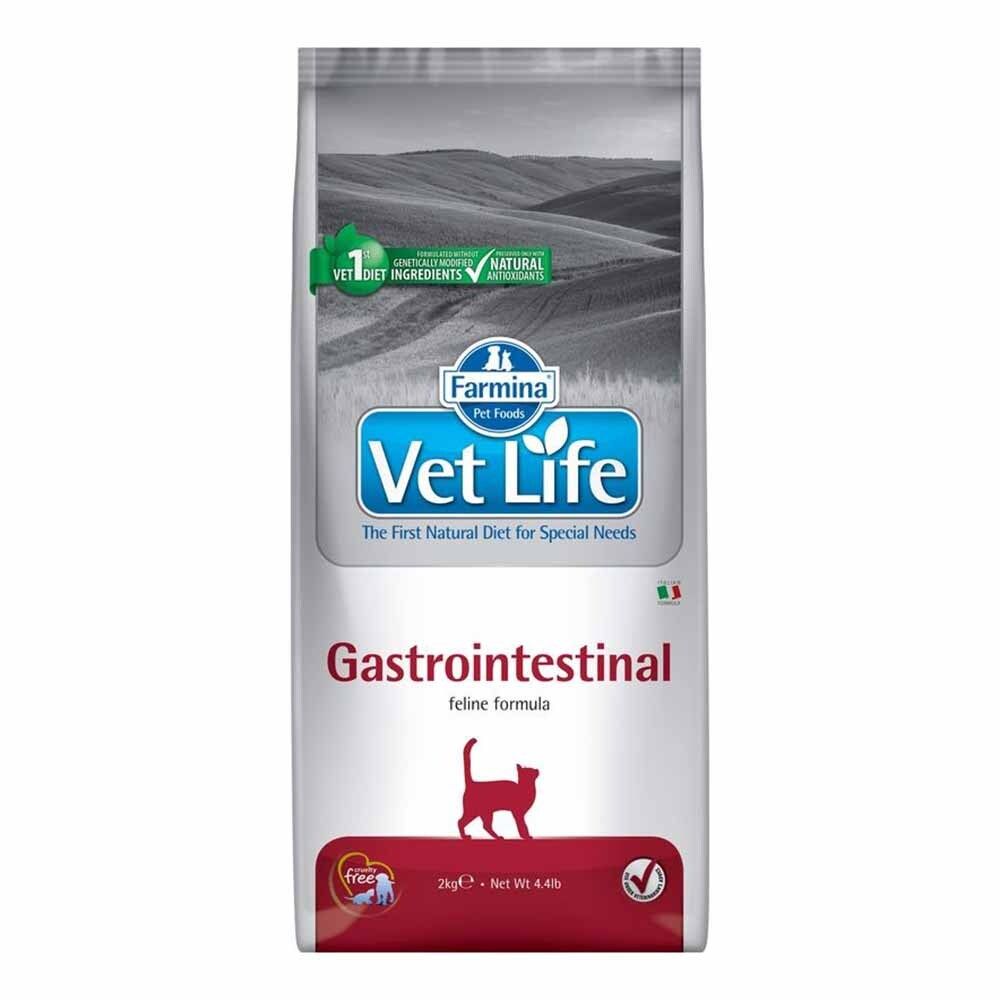 Farmina Vet Life Cat Gastrointestinal - корм диета для кошек при заболеваниях ЖКТ
