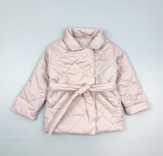 Куртка-пальто для девочки, Пудра