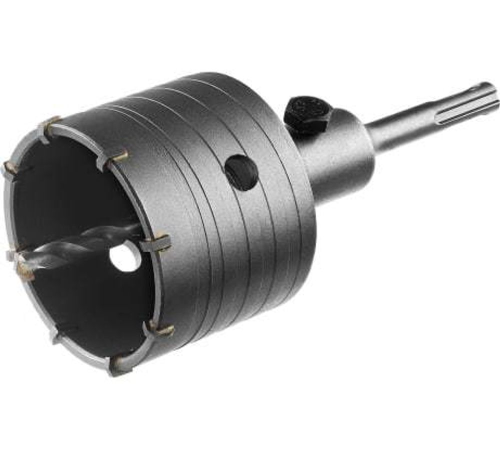 Коронка СИБИН по бетону SDS-Plus в сборе 73 мм