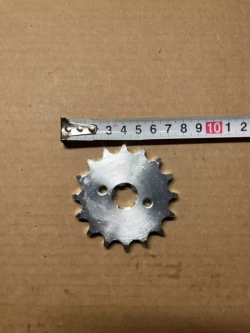 Звезда ведущая (428-16) 17мм для мопедов и питбайков