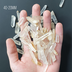 Кристалл горного хрусталяQuartz Needle points 40-20мм, 100гр