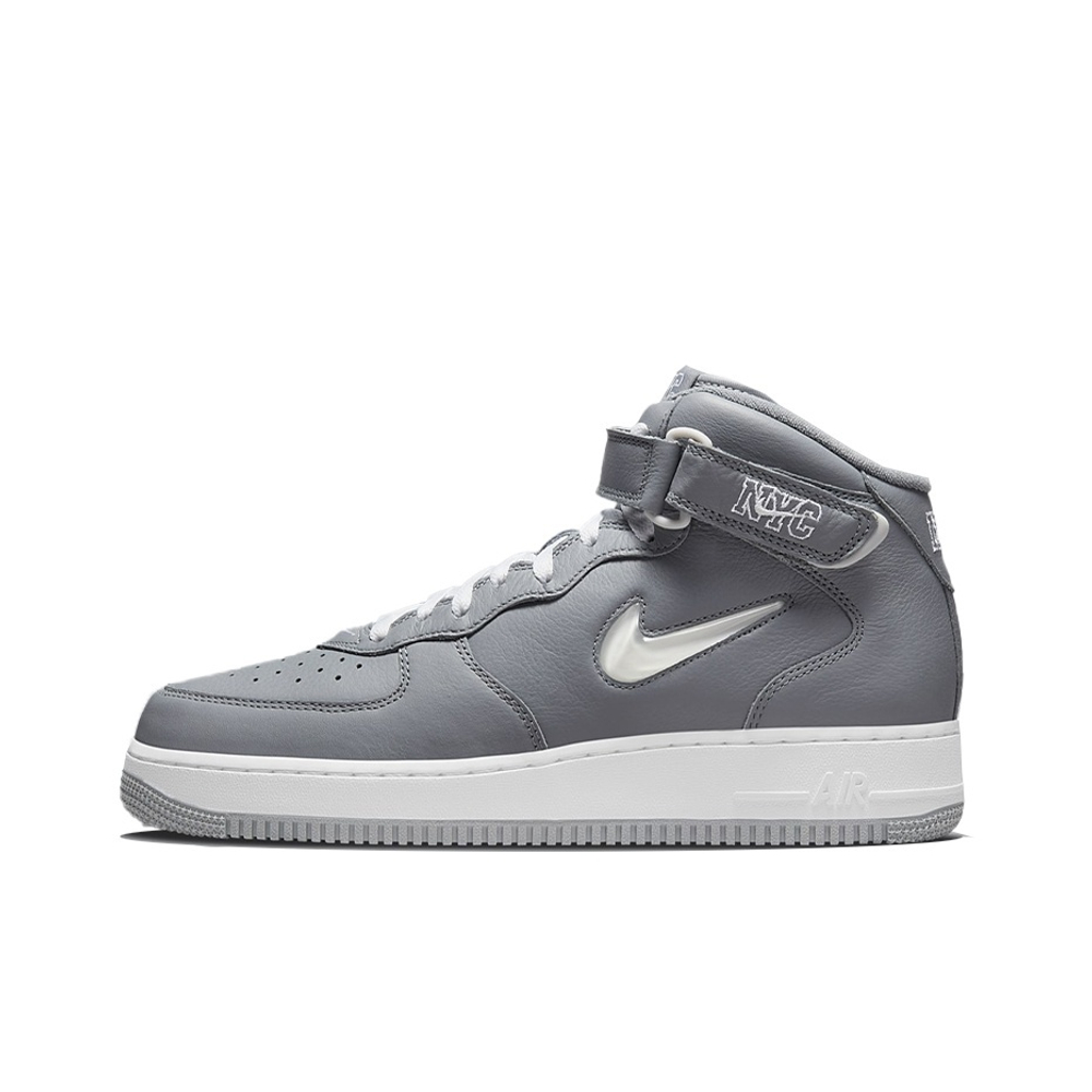 Кроссовки Nike Air Force 1 Mid Jewel QS NYC - Cool Grey