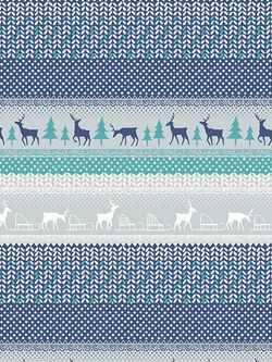 Простынь Сказка "Скандинавия" 200х215 см, перкаль