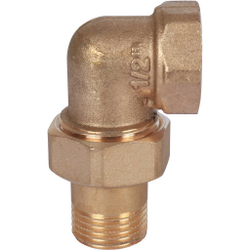 Разъемное угловое  соединение "американка" ВР/НР   1/2"