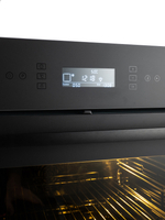 Духовой шкаф электрический встраиваемый MBO 6711W-NMT (BLACK) черный нано- матовое стекло, 70л, 11 режимов, до 250 Со (MACBI)