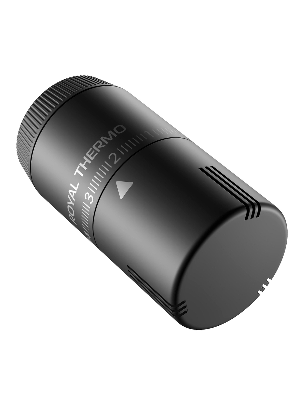 Термоголовка жидкостная Royal THERMO Design М30х1,5 черный (RATHDN13015BL)