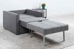 Кресло-кровать Лео Серое