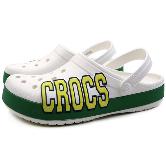 Crocs Sport 'White Yellow Green'