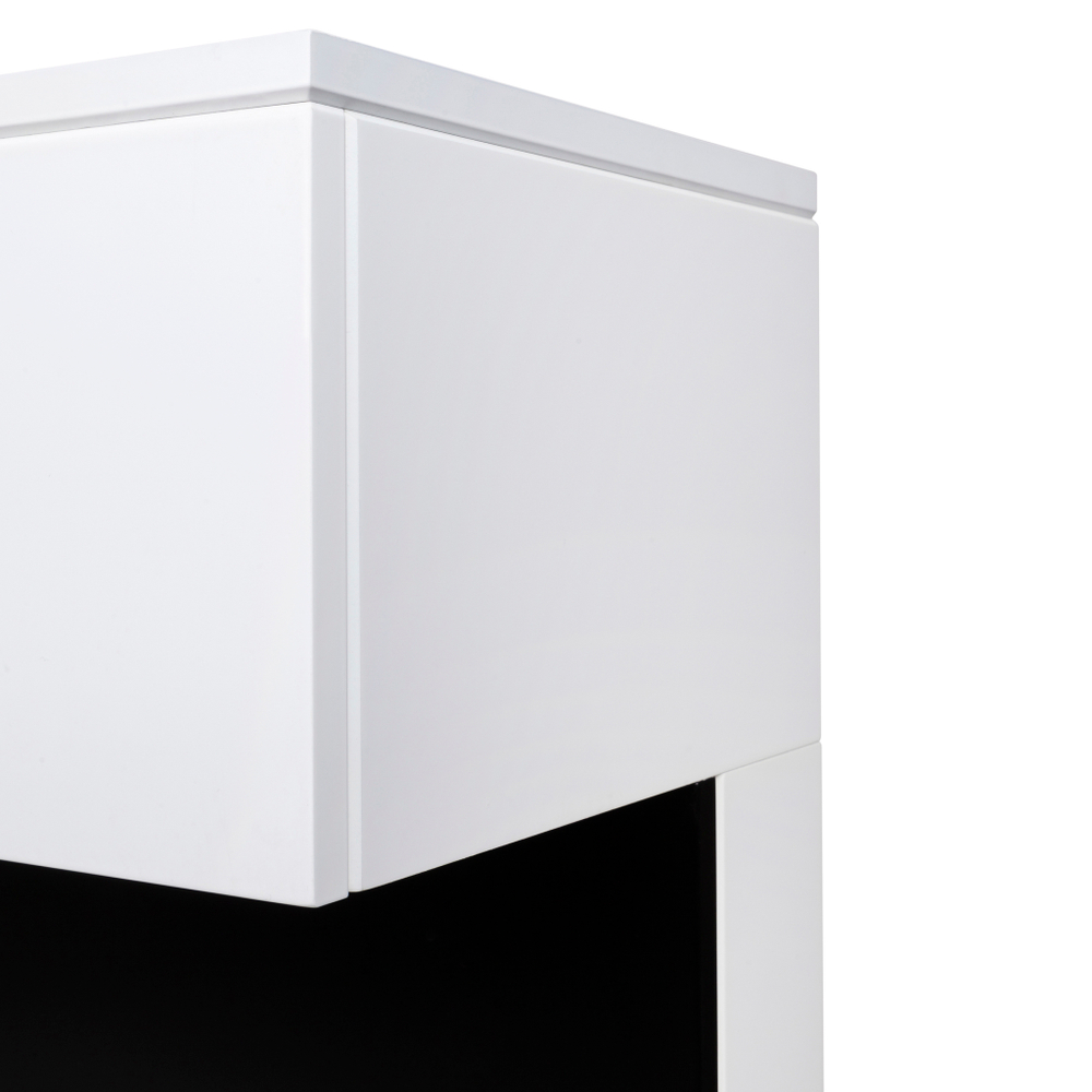 Каминокомплект Real Flame Modern CST1000 WT-P511 с очагом 3D Cassette 1000 Black Panel