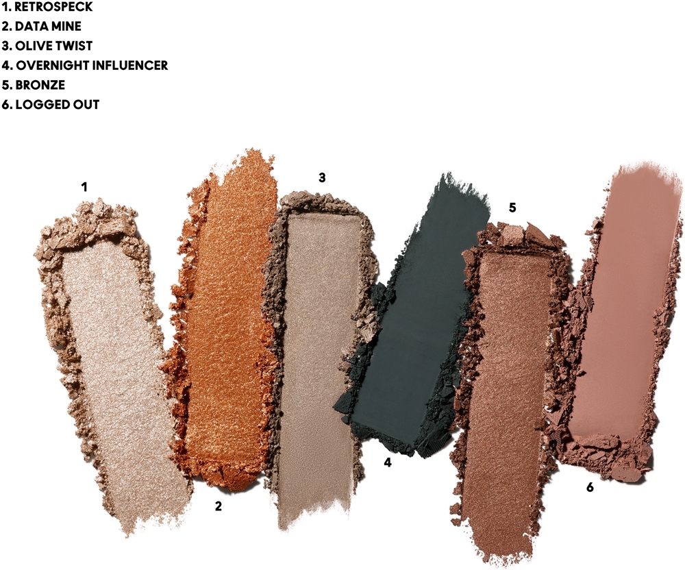 MAC Cosmetics Connect In Colour Eye Shadow Palette 6 shades - палитра теней для век, 6,25 g