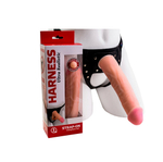 Страпон на креплении LoveToy с поясом Harness 21 см