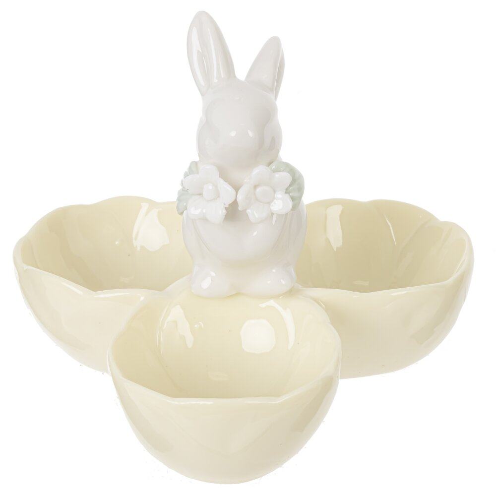 Подставка для 3-х яиц Заяц