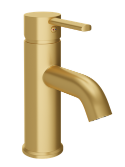 Смеситель для раковины DIWO Элиста DW-EL02GM матовое золото