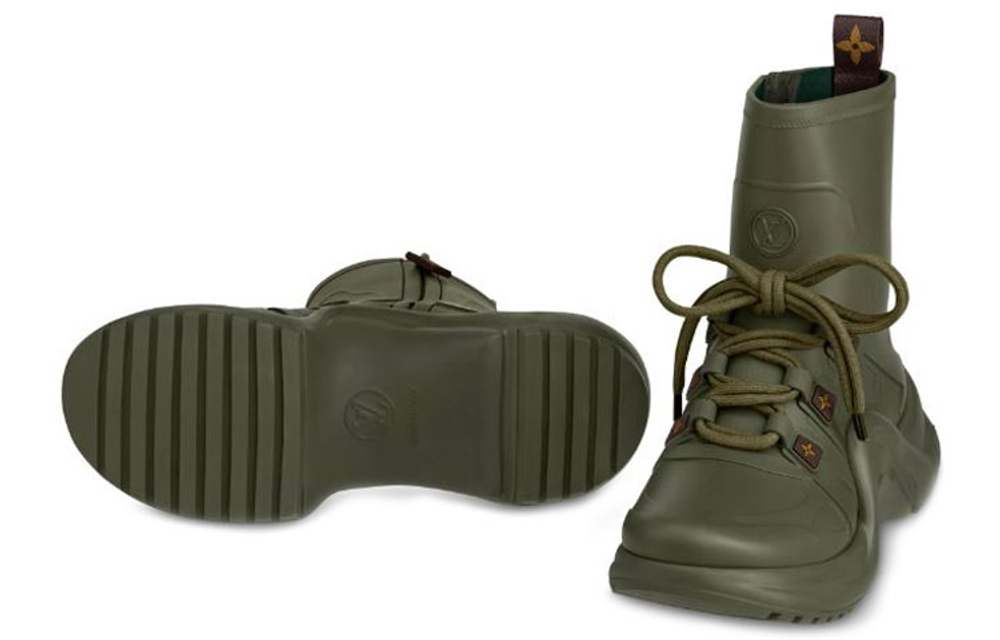 LOUIS VUITTON Archlight Rain Boots Women"s
