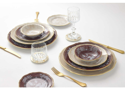 Тарелка обеденная Oriente Italiano Castagna (26.5 см)