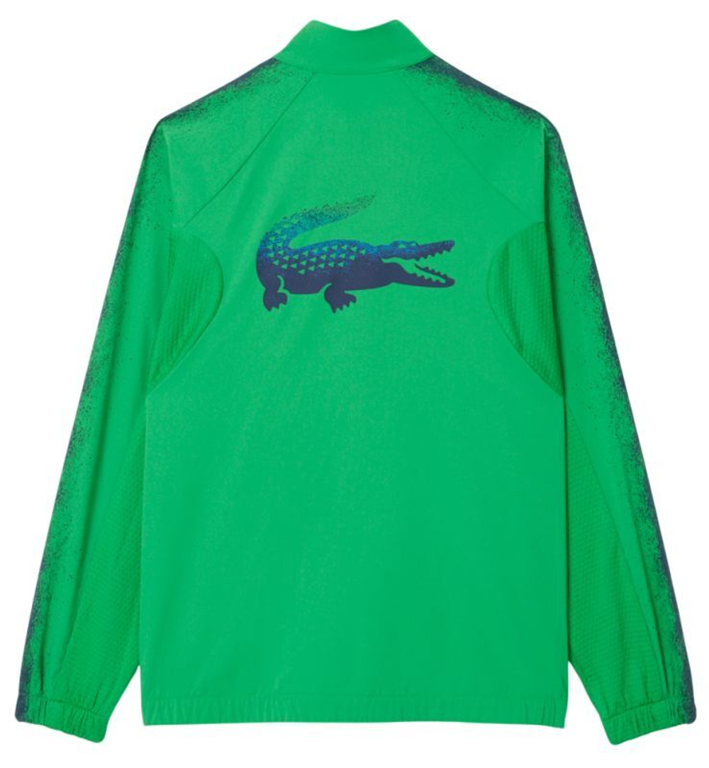 Мужской теннисный костюм Lacoste Tennis x Daniil Medvedev - зеленый