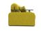 Диван Денвер 1,2 - Velutto 28 оливковый/  коричневая накладка